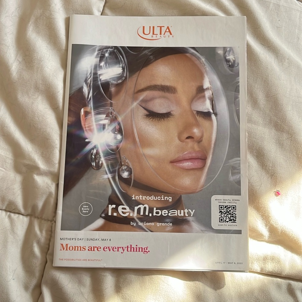 ariana grande ulta magazine